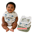 Load image into Gallery viewer, Baby Bib (Little) Wild 3Pcs - Kyemen Baby Online