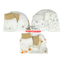 Load image into Gallery viewer, Baby Hat, Socks And Mittens (3pcs)
