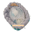 Load image into Gallery viewer, Baby Bed (Baby Lounger / Portable Infant Co Sleeper Bassinet With Spiral Bumper / Baby Nest) - Kyemen Baby Online