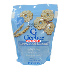 Load image into Gallery viewer, Gerber Snacks (Arrowroot Biscuits) 10m+ - Kyemen Baby Online