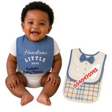 Load image into Gallery viewer, Baby Bib (Little) Dude 3Pcs - Kyemen Baby Online