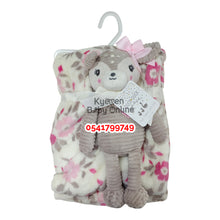 Load image into Gallery viewer, Baby Blanket (Duck Duck) Blanket With Toy - Kyemen Baby Online