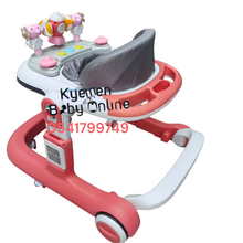 Load image into Gallery viewer, 4-In-1 Baby Walker With Music, Push Walker, Feeding Table Without Interactive Toys (510) - Kyemen Baby Online