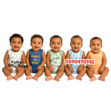 Load image into Gallery viewer, Baby Boy Bodysuit Sleeveless Bodysuit Hudson Baby(5Pcs) Vacay - Kyemen Baby Online
