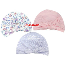 Load image into Gallery viewer, Baby Hat 3Pcs (Hudson Baby Botanical B) 0-6m - Kyemen Baby Online
