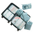 Load image into Gallery viewer, Suit Case / Travel Organiser (8pcs)