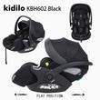 Load image into Gallery viewer, Baby Car Seat Carrier (Kidilo KBH602) Grey - Kyemen Baby Online
