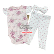 Load image into Gallery viewer, Baby Girl BodysuitWith Leggings and Headband (Dreamgro). Roses - Kyemen Baby Online