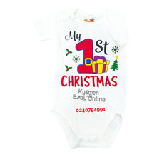 Load image into Gallery viewer, Baby Bodysuit (My First Christmas) - Kyemen Baby Online