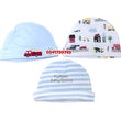 Load image into Gallery viewer, Baby Hat 3Pcs (Hudson Baby Truck) 0-6m - Kyemen Baby Online