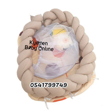 Load image into Gallery viewer, Baby Bed (Baby Lounger / Portable Infant Co Sleeper Bassinet With Spiral Bumper / Baby Nest) - Kyemen Baby Online