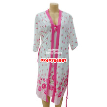 Load image into Gallery viewer, Wholesale - Breastfeeding Night Gown / Nighty With Coat 12-14 (Suinier Lovi Lovi) - Kyemen Baby Online