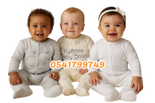 Load image into Gallery viewer, Baby Sleep Suit / Sleep Wear / Overall (Mamas And Papas 3pcs) 6-9 Months. - Kyemen Baby Online