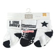 Load image into Gallery viewer, Baby Boy Socks 3 Pairs 6-12 Months (Hudson Baby) Daddy - Kyemen Baby Online