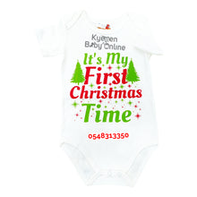 Load image into Gallery viewer, Baby Bodysuit (My First Christmas) - Kyemen Baby Online