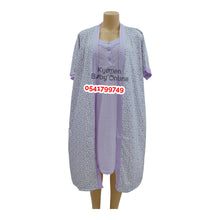 Load image into Gallery viewer, Breastfeeding Nightwear/ Nighty With Coat/ Yimiasha / Flowers - Kyemen Baby Online