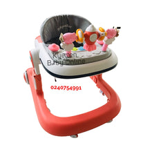 Load image into Gallery viewer, 4-in -1 Baby Walker With Music, Push Walker, Feeding Table and Interactive Toys (Baby Walker 510) - Kyemen Baby Online
