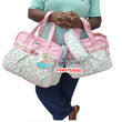 Load image into Gallery viewer, 3 In 1 Diaper Bag (Baby Sky Flowers) Pink - Kyemen Baby Online
