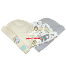 Load image into Gallery viewer, Baby Hat 3Pcs (Hudson Baby Safari) 0-6m - Kyemen Baby Online