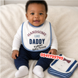 Load image into Gallery viewer, Baby Bib (Little) Daddy 3Pcs - Kyemen Baby Online