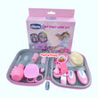 Load image into Gallery viewer, Baby Manicure Set (My First Baby Care Kit) 12pcs Chicco. - Kyemen Baby Online