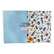 Load image into Gallery viewer, 2 In 1 Coloured Cotsheet / Receiving Blanket (140cm * 100cm) - Kyemen Baby Online