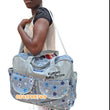 Load image into Gallery viewer, Baby Diaper Bag With Flowers (Mummy Bag) 3 - Kyemen Baby Online
