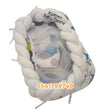 Load image into Gallery viewer, Baby Bed (Baby Lounger / Portable Infant Co Sleeper Bassinet With Spiral Bumper / Baby Nest) - Kyemen Baby Online