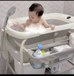 Load image into Gallery viewer, Baby Standing Bath Tub And Changer With Foldable Bucket And Pail - Kyemen Baby Online