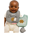 Load image into Gallery viewer, Baby Bib (Hudson Baby) 3 in 1 Bebe - Kyemen Baby Online