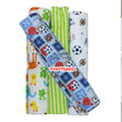 Load image into Gallery viewer, 4 In 1 Coloured Cotsheet / Receiving Blanket (One Yard) Minnie Kolaco - Kyemen Baby Online