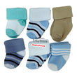 Load image into Gallery viewer, Baby Socks Newborn (6 Pairs) Multicoloured