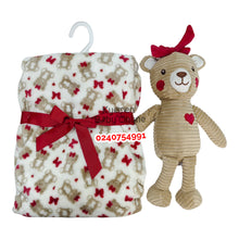 Load image into Gallery viewer, Baby Blanket (Duck Duck) Blanket With Toy - Kyemen Baby Online
