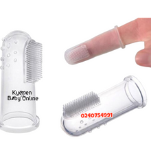 Load image into Gallery viewer, Tongue Cleaner / Finger Toothbrush / Silicon brush (Dr Annie's) 0m+ - Kyemen Baby Online
