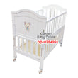 Load image into Gallery viewer, Baby Wooden Cot With Drawer / White Wooden Cot (611) Baby Bed / Baby Crib(Showroom Display) - Kyemen Baby Online