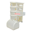 Load image into Gallery viewer, Baby Storage Container With Bottle Rack - Kyemen Baby Online
