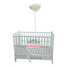 Load image into Gallery viewer, Baby Wooden Cot With Drawer (TM716) Baby Bed (Showroom Display)