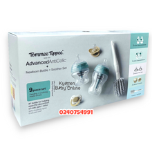 Load image into Gallery viewer, Baby Bottle Set (Tommee Tippee Advanced Anti Colic Newborn Starter Set) 9pcs