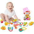 Load image into Gallery viewer, Baby Toy (Little Angel Rattle Set 10pcs) 6510 - Kyemen Baby Online