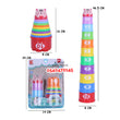 Load image into Gallery viewer, Baby Toy (Rainbow Stacking Cups 10pcs - G109) 10M+ - Kyemen Baby Online