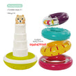 Load image into Gallery viewer, Baby Toy (Dynamic Rotating Rainbow Stacking Rings 8303) 6m+ - Kyemen Baby Online