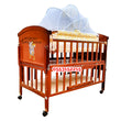 Load image into Gallery viewer, 2 In 1 Baby Wooden Cot With Drawer (612) - Kyemen Baby Online