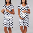 Load image into Gallery viewer, Breastfeeding Nighty with Opening - Kyemen Baby Online