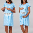 Load image into Gallery viewer, Breastfeeding Nighty with Opening - Kyemen Baby Online