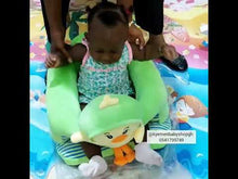 Load and play video in Gallery viewer, Baby Sitting Trainer / Sitting Sofa / Sit Up Pillow With (Animals) Hard Base