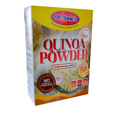 Dr. Annie Cereals (Quinoa powder,6m+) Paper Box, 500g - Kyemen Baby Online
