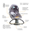 Load image into Gallery viewer, Swing (Mastela 3 In 1 Deluxe Multifunctional Bassinet) - Kyemen Baby Online