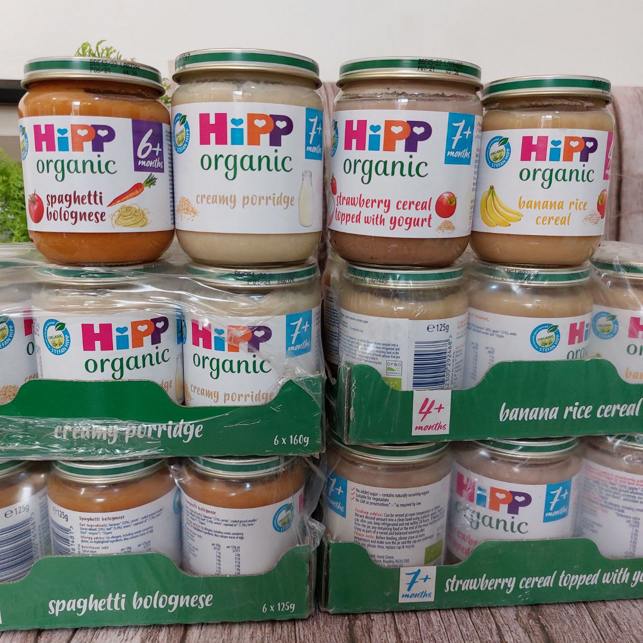 HiPP Organic Baby Food Jars - HiPP Jarred Baby Food For 4 Months Old and  Above
