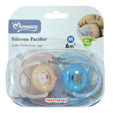 Load image into Gallery viewer, Baby Pacifier (Momeasy Silicone Pacifier With Protective Cap) 6m+ - Kyemen Baby Online
