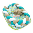Load image into Gallery viewer, Baby Bed (Baby Lounger / Portable Infant Co Sleeper Bassinet With Spiral Bumper / Baby Nest) - Kyemen Baby Online
